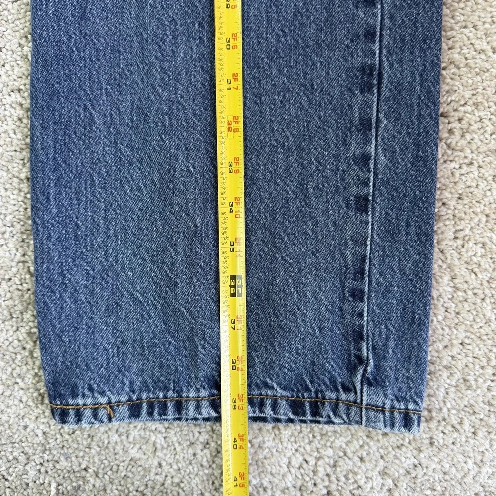 Levis 565 Jeans Mens 38x30 Medium Wash Blue Denim Relaxed Straight Casual Pants